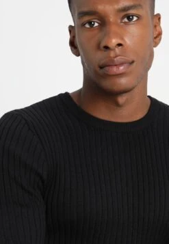 Pier One Strickpullover - Black -Herrenbekleidungsgeschäft 046daf91af9e438e9ff2dcf7c07d6ba1