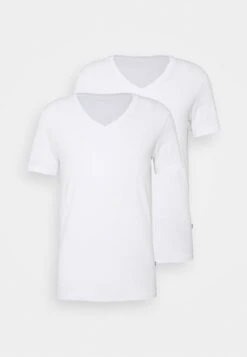Pier One 2 PACK - T-Shirt Basic - White -Herrenbekleidungsgeschäft 080dd0916ef948e18ad5bc64ef88608c