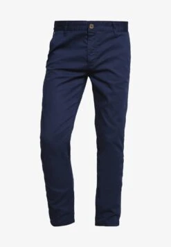Pier One SLIM FIT CHINO - Chino - Dark Blue -Herrenbekleidungsgeschäft 169130dff92040369b07b81ddb7f4bbc