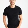 Pier One T-Shirt Basic - Black -Herrenbekleidungsgeschäft 240072a406dd48c99e12c4f14a21d70a