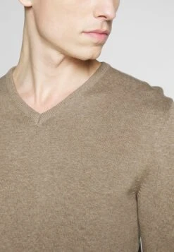 Pier One Strickpullover - Mottled Beige -Herrenbekleidungsgeschäft 2c19a01ca9434245b2aa0d5a63a52085