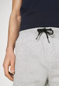 Pier One 2 PACK - Shorts - Mottled Light Grey/dark Blue -Herrenbekleidungsgeschäft 4492c0dabf24436a989a44a463fac6c0