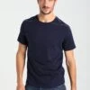 Pier One T-Shirt Basic - Dark Blue -Herrenbekleidungsgeschäft 4fe6d84038b7477588df23e660909ed3