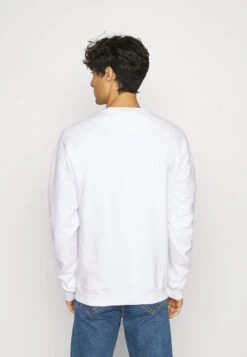 Pier One 2 PACK - Sweatshirt - White/black -Herrenbekleidungsgeschäft 500e217fdde54325bfe212db643d3cfd