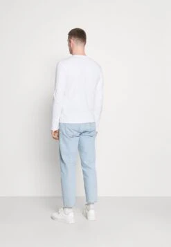 Pier One 5 PACK - Langarmshirt - White/dark Blu/grey -Herrenbekleidungsgeschäft 501e285d599547fa8b3d97a7168757c4