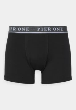 Pier One 5 PACK - Panties - Black/mottled Dark Grey -Herrenbekleidungsgeschäft 572b6f04e21b49fdb7d75c9907316fe3