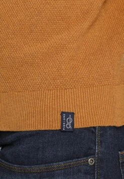 Pier One Strickpullover - Mottled Dark Yellow -Herrenbekleidungsgeschäft 646f48fb4bb142cbb62ace8ba3832943