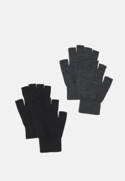 Pier One 2 PACK - Fingerhandschuh - Black/grey -Herrenbekleidungsgeschäft 65f7cac1e5894adb85510bf74e6dae09 1