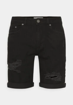 Pier One Jeans Shorts - Black -Herrenbekleidungsgeschäft 6a5f776f052149fab21c0f7a06b3f55c 1