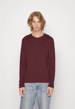 Pier One 5 PACK - Langarmshirt - White/dark Blue/black -Herrenbekleidungsgeschäft 73ea04f565a34a4496a31f1b357b68b0