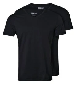 Pier One 2 PACK - T-Shirt Basic - Black -Herrenbekleidungsgeschäft 780252fa691540f5a0c48cf89f3c30f2 1