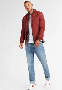 Pier One Hemd - Grey/coral -Herrenbekleidungsgeschäft 7faeda2b77c145ec8893cb901317f6f2