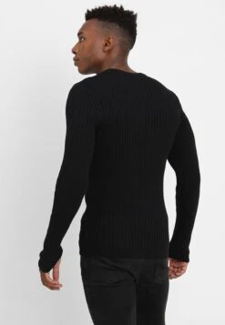 Pier One Strickpullover - Black -Herrenbekleidungsgeschäft 85f01a0834104511aab6df550e9810b7