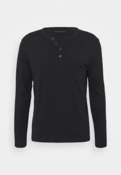 Pier One Langarmshirt - Black -Herrenbekleidungsgeschäft 9287c56dbcf947d6b4ff266b2e1a80f7