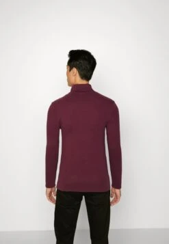 Pier One 2 PACK - Langarmshirt - Beige/bordeaux -Herrenbekleidungsgeschäft 99114d314988483e8d3173b219b06a35
