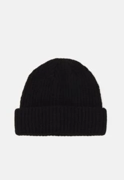 Pier One SHORT MICRO BEANIE UNISEX - Mütze - Black -Herrenbekleidungsgeschäft 9f21733eb7c144e99d0caa1c7530c76b 1