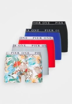 Pier One 5 PACK - Panties - Black/red/light Blue -Herrenbekleidungsgeschäft a98897e57c8d47b7b55c29b01d1c9606