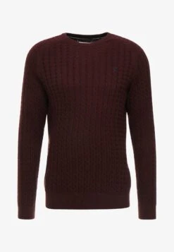 Pier One Strickpullover - Mottled Bordeaux -Herrenbekleidungsgeschäft b01a20a925a3490fb12d77990c4bbfde 1
