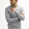Pier One Sweatshirt - Mid Grey Melange