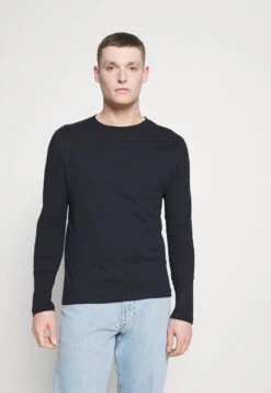 Pier One 5 PACK - Langarmshirt - White/dark Blu/grey -Herrenbekleidungsgeschäft b6bd0ebd2c8b455da43c6a1b757461c3