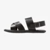 Pier One Riemensandalette - Black -Herrenbekleidungsgeschäft b790bf5acde94761ade868e377f6e23c