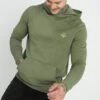 Pier One Kapuzenpullover - Khaki -Herrenbekleidungsgeschäft bc1212a9952041d886a26d3b7a2c4b00