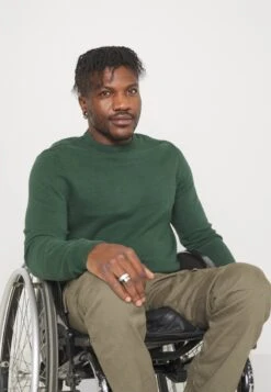 Pier One Strickpullover - Dark Green -Herrenbekleidungsgeschäft be54916fc9d54f10a9831041a0577849