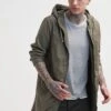 Pier One Parka - Khaki -Herrenbekleidungsgeschäft c71523364f7744a092e9881621fd4ff0