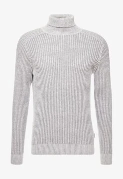 Pier One Strickpullover - 111 - Mottled Light Grey -Herrenbekleidungsgeschäft dde752ed6c3a4c9ba2a10ae87d487ac5