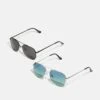 Pier One 2 PACK - Sonnenbrille - Black/blue -Herrenbekleidungsgeschäft e0eac7f8f57c4585b786e354fd010712