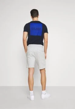 Pier One 2 PACK - Shorts - Mottled Light Grey/dark Blue -Herrenbekleidungsgeschäft e60f7b3fdabf4ebdaf4ab507e95d2596