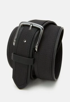 Pier One UNISEX - Gürtel - Black -Herrenbekleidungsgeschäft eb1c0930ce514e36a3f9f71d2a21d3a3