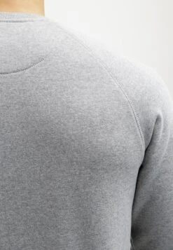 Pier One Sweatshirt - Mid Grey Melange -Herrenbekleidungsgeschäft ecb47c25977e41e8ade2c851647676af