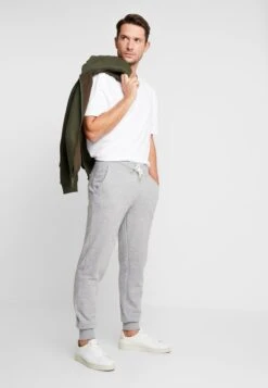 Pier One Jogginghose - Mottled Light Grey -Herrenbekleidungsgeschäft ecf39b7ae09d45139758a4ecb234707b
