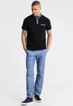 Pier One Poloshirt - Black -Herrenbekleidungsgeschäft f4d83a68a9464382befab76a1c903f40