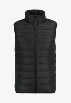 Pier One Weste - Black -Herrenbekleidungsgeschäft f914b1dcfe874cddb6f561abd8d85540