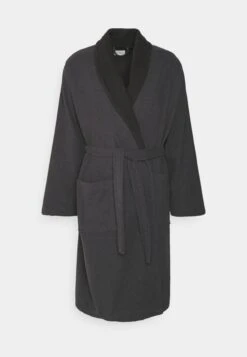 Pier One SHAWL TOWEL BATHROBE - Bademantel - Dark Grey -Herrenbekleidungsgeschäft fc899b7e716e4af0a060b8230c31bf9e