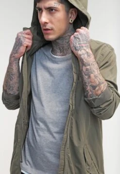 Pier One Parka - Khaki 11 Pier One Parka - Khaki -Herrenbekleidungsgeschäft ffa45efc2dcd46dca209c3efa063c7ea